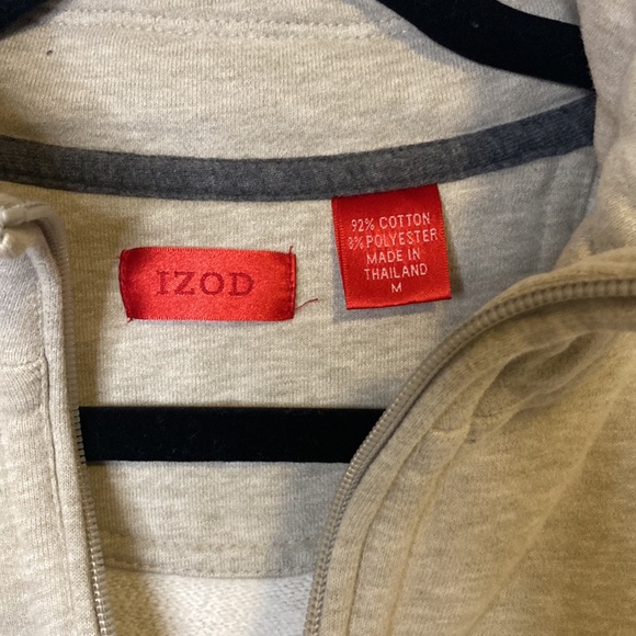 Izod Men’s Quarter Zip Pullover - Size M - Picture 7 of 11